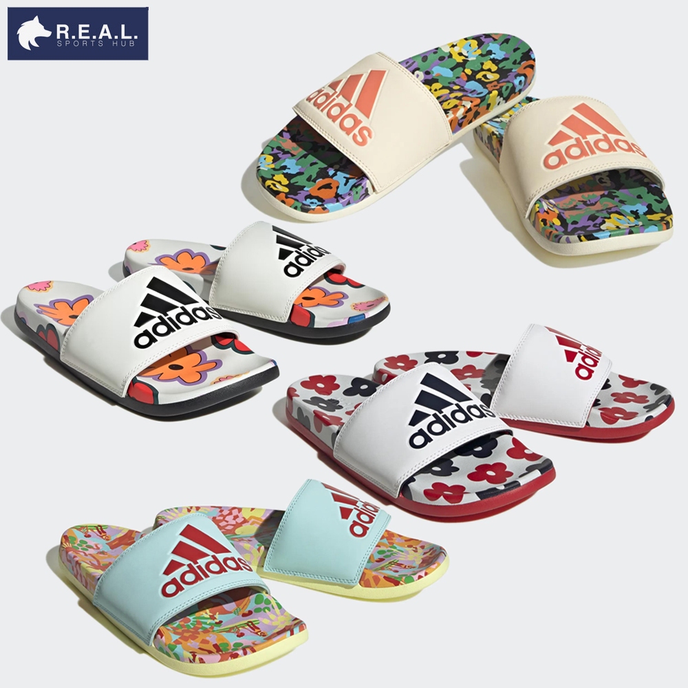 ลด65.-ใส่โค้ดTHIKWX1N รองเท้าแตะ Adidas พื้นนิ่ม รุ่น Adilette Comfort [ HQ7080 HQ7081 HQ8848 IE4971 ]
