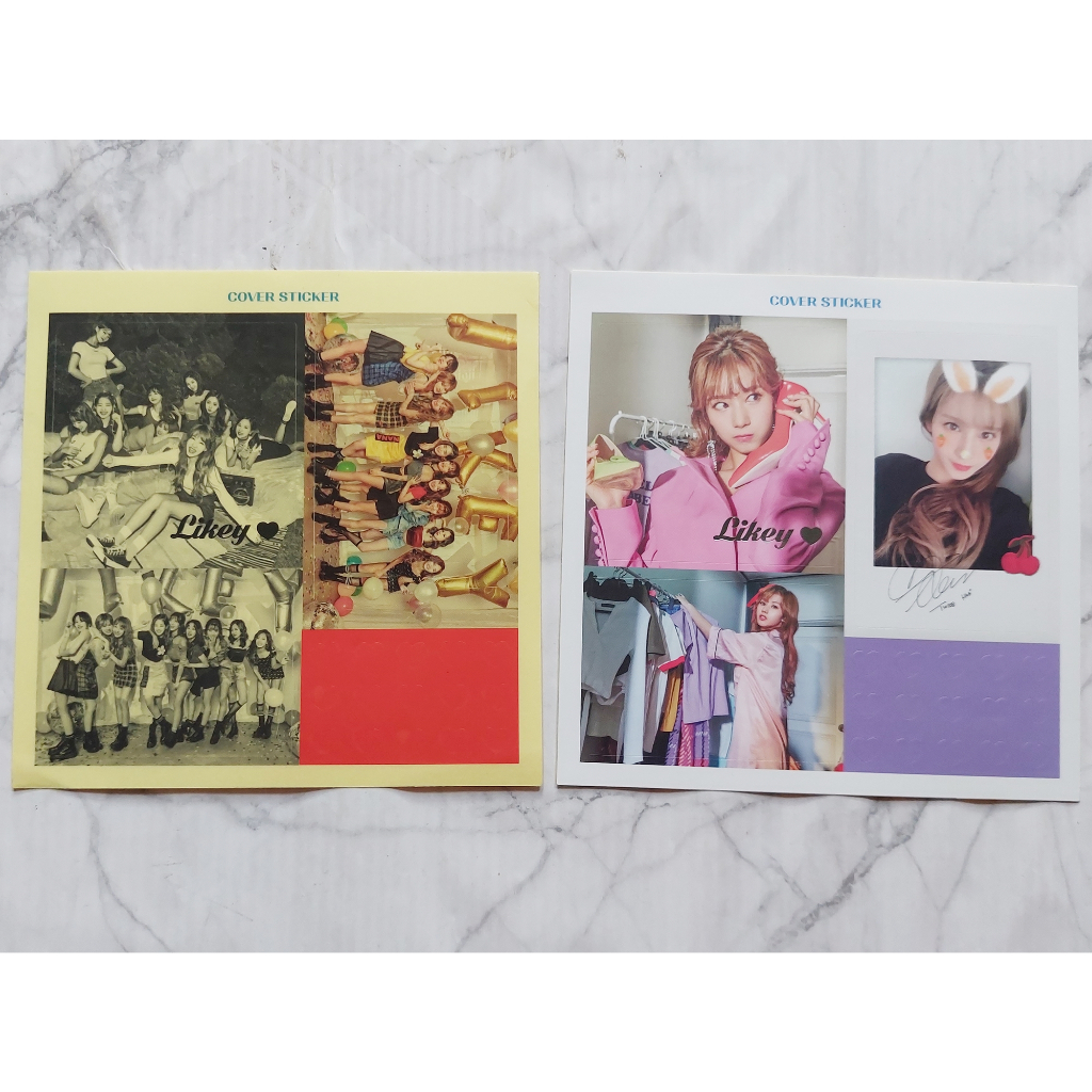 การ์ด Sticker ของแท้ จาก CD อัลบั้ม TWICE - Twicetagram Album พร้อมส่ง Kpop Card ทไวซ์ สติ๊กเกอร์ Li