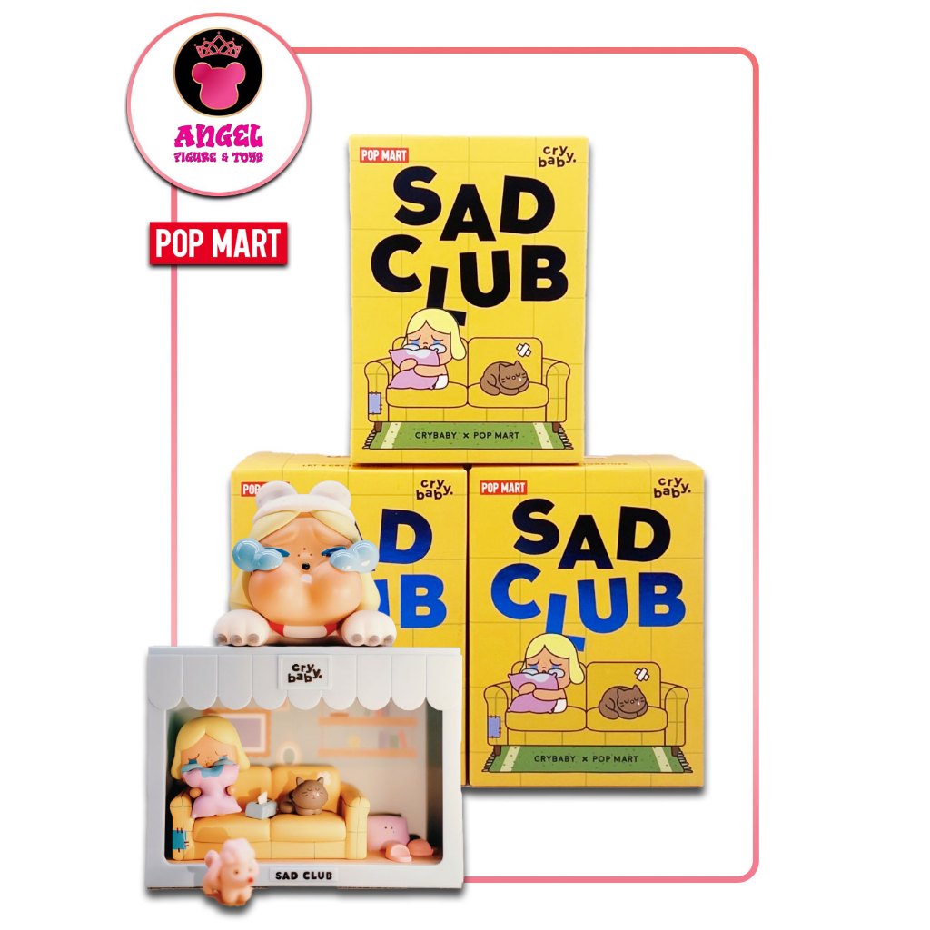 POP MART พร้อมส่ง✔️ - Cry Baby Sad Club Series ⭐กล่องสุ่ม⭐ ของแท้ 💯