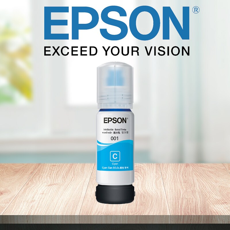 วหมึกเติมของแท้ เอปสัน EPSON 001(nobox) ของแท้💯% ไม่บรรจุกล่อง T03Y100/T03Y200/T03Y300/T03Y400L4150/L4160/L6160/L6170/L6