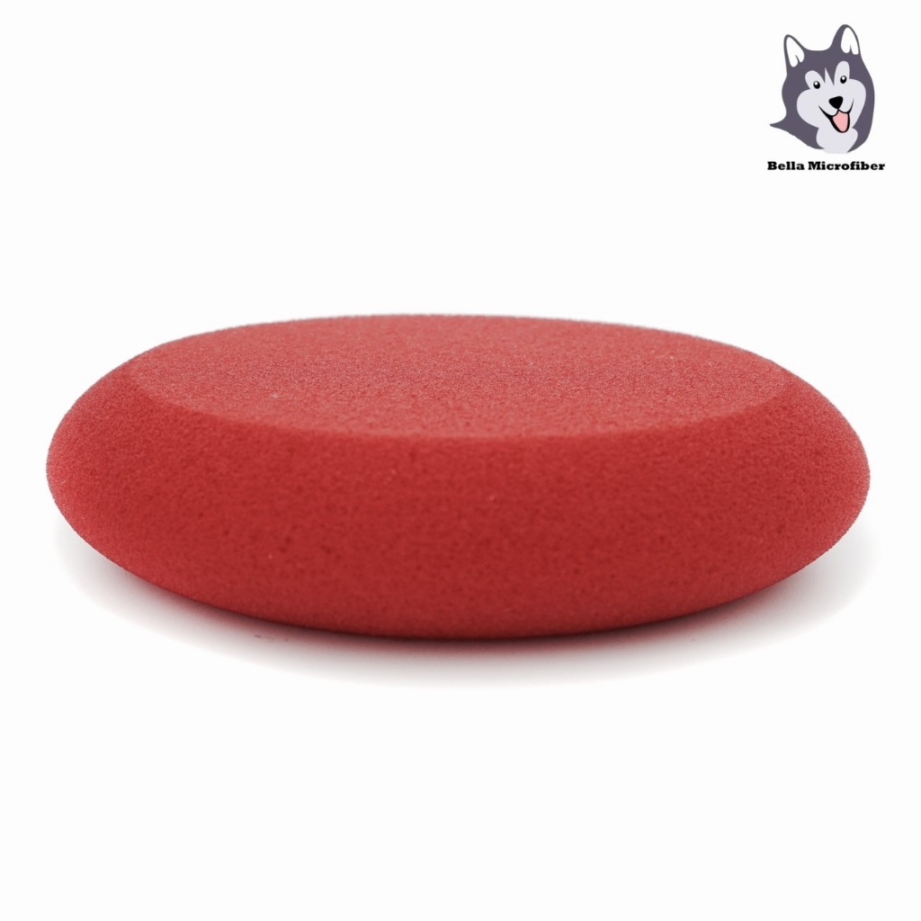 ฟองน้ำลงแวกซ์ ฟองน้ำเคลือบสีเกรดพรีเมี่ยม UFO applicator ขนาด 4 นิ้ว