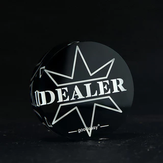ALL IN / DEALER Texas hold 'em อุปกรณ์เสริมเกม ที่มีคุณภาพสูง อะคริลิค