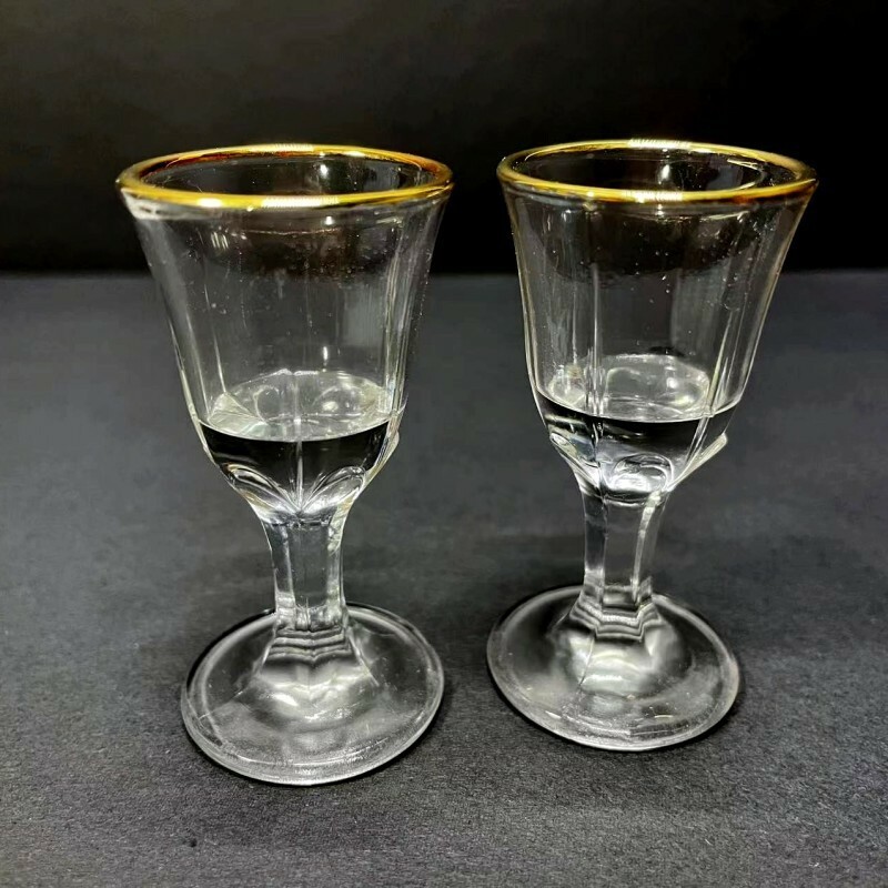 DT01-23 แก้วช็อตแก้วใบเล็ก10ml. R5-1