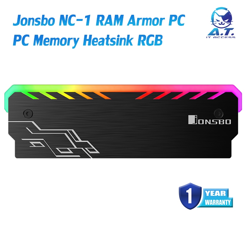 Jonsbo NC-1 RAM Armor PC Memory Heatsink Cooler RGB For DDR3 DDR4