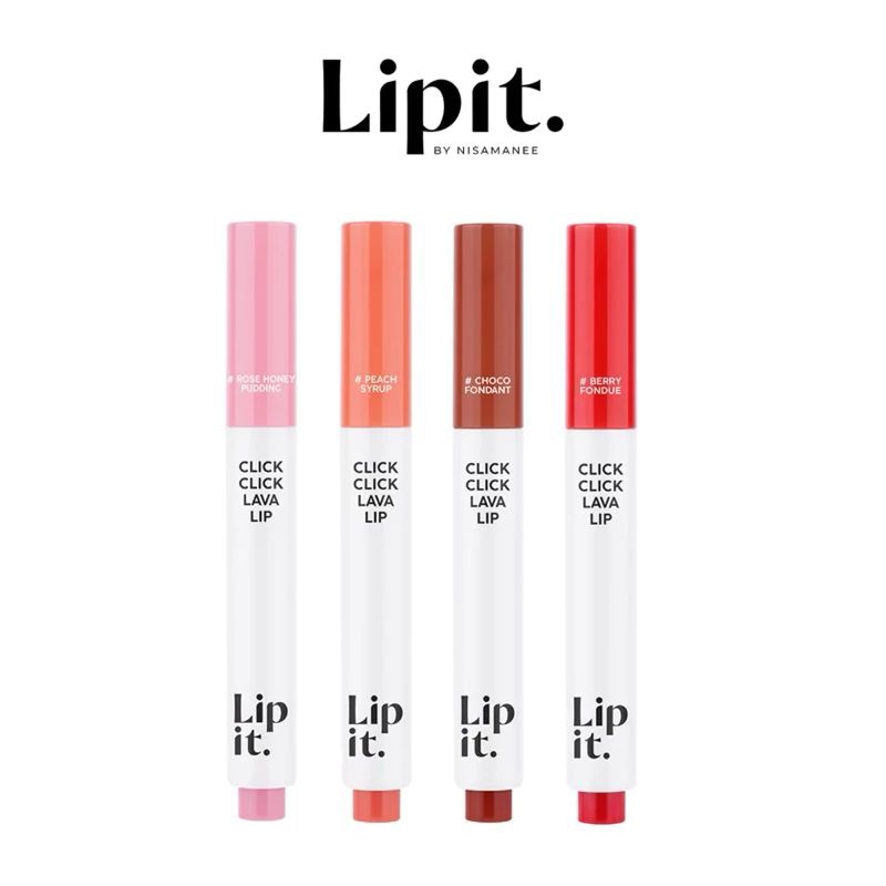ลิปอิท Lipit Lip click ลิปคลิก ลิปลาวา