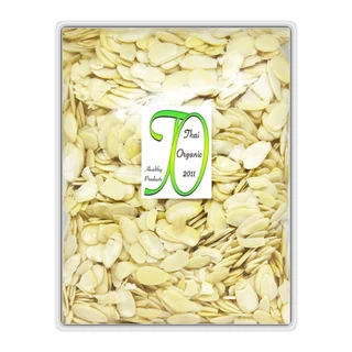 อัลมอนด์สไลด์ ดิบ เต็มแผ่น 250 กรัม Slices Almond Raw 250 g. AA+ สินค้านำเข้าจากอเมริกา สด ใหม่ สวย