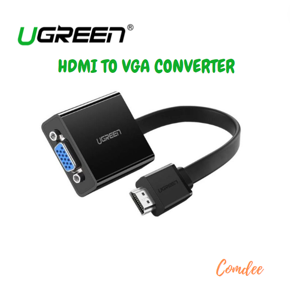 UGREEN HDMI To VGA มี Audio + Micro USB (40248)