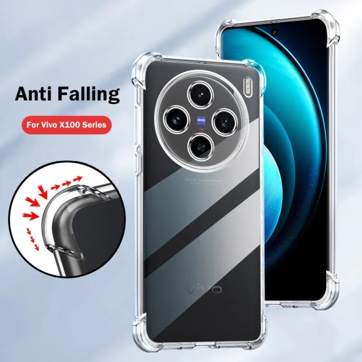 [ส่งจากไทย เร็ว 1-2วัน] Case Vivo X100 / X100 Pro 5G กระแทก เคสใส เคสโทรศัพท์