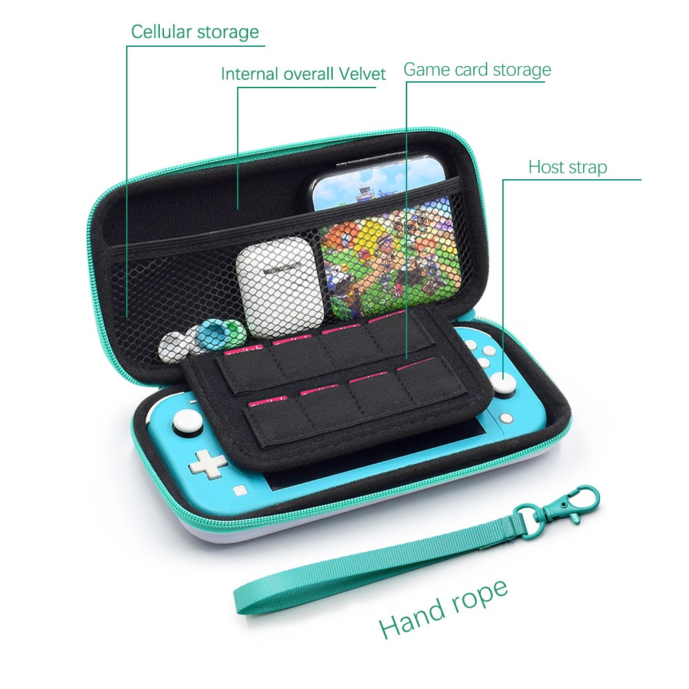 Nintendo SWITCH Lite กระเป๋าแข็งกันน้ำ กันกระเเทก