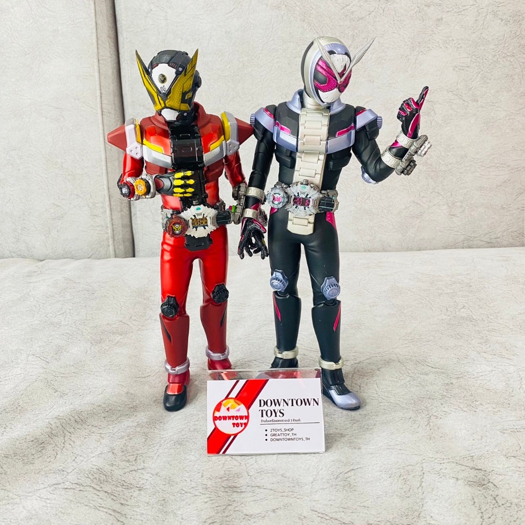 Sofvics Soft Vinyl Kamen Rider Zi-O & Geiz Banpresto แท้