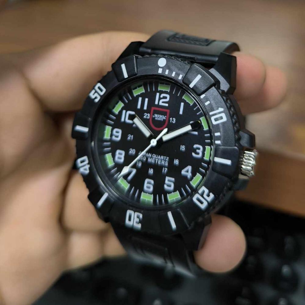 AOPOL Lumi Watch นาฬิกาข้อมือผู้ชาย-ผู้หญิงและเด็ก สายยาง ระบบเข็ม Lumi-Big