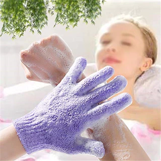 GTRmall SH075(ร้านไทย) ถุงมืออาบน้ำ ขัดตัว 1ชิ้น (ขัดตัว อุปกรณ์จัดเก็บในห้องน้ำ)