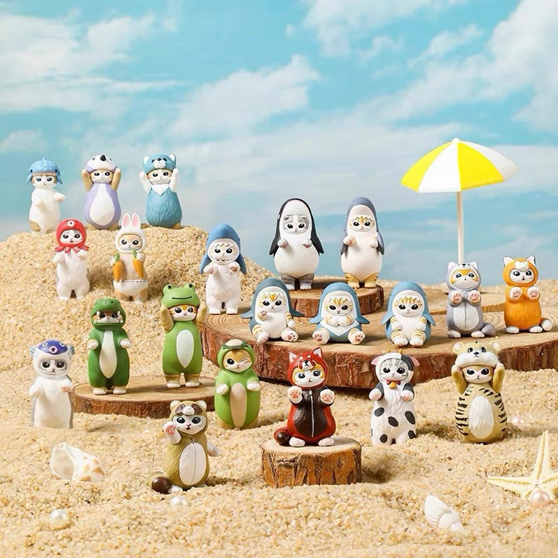 ⭐️พร้อมส่ง⭐️ Mofusand Cat ถุงสุ่ม แบบกดแยกตัว