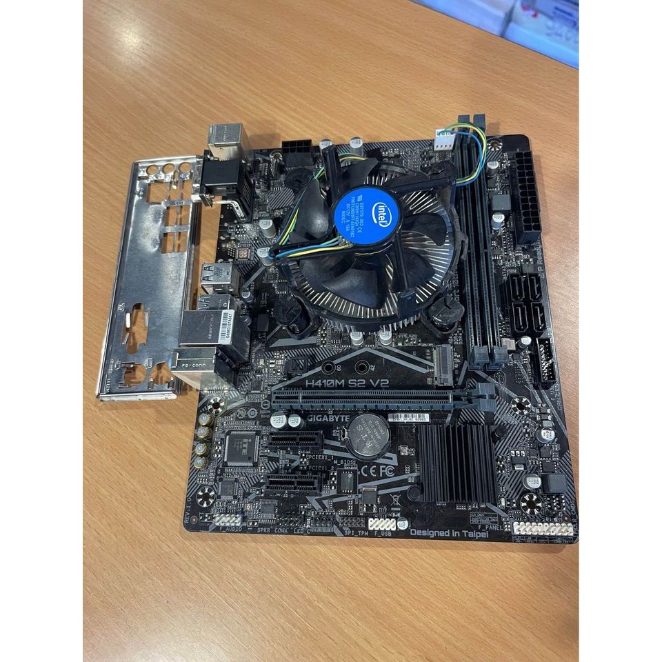 Pentium Gold G6400 + H410M S2 V2 [บอร์ด gen 10] มือสอง