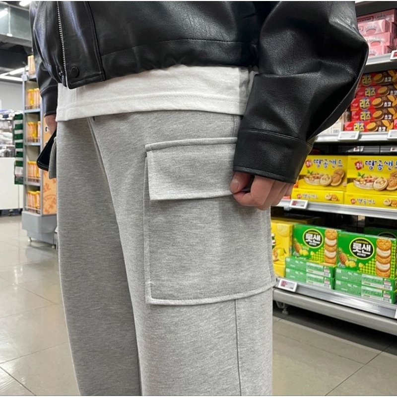 ✅️สั่งในไลฟ์ลด50%🔥กางเกงคาร์โก้ กางเกงวอร์มทรงกระบอก ผ้าใส่สบาย เป็นทรง