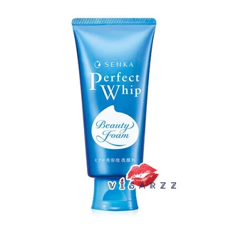 (ฉลากไทย) Shiseido Senka Perfect Whip Foam / Fresh / White Clay / Whip White / Collagen / Berry / Acne / Vit C / Cica