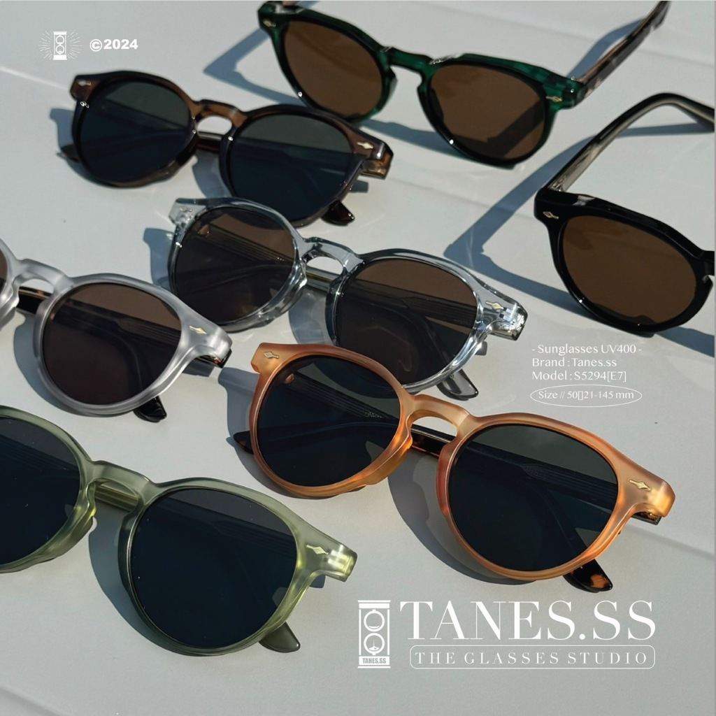 TA5290[Z1]แว่นตากันแดดUV400แว่นทรงหยดน้ำ ดีไซต์วินเทจ ใส่ทุกรูปหน้า ลูกค้าสามารถนำกรอบรุ่นนี้เปลี่ยนเลนส์สายตาได้