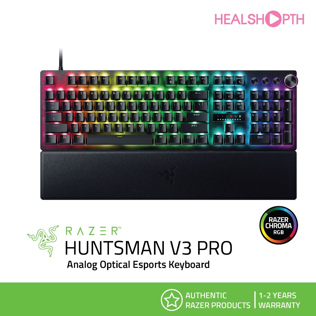 คีย์บอร์ด Razer Huntsman V3 Pro - Analog Optical Esports Keyboard ประกันต่างประเทศ