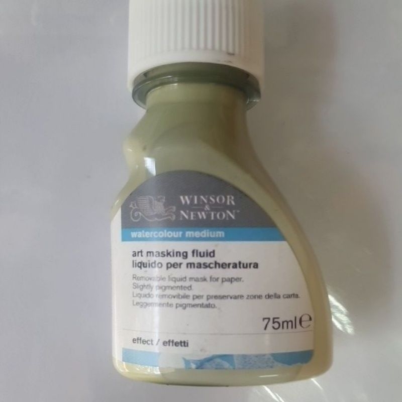 Winsor and newton art masking fluids 75 ml. I น้ำยากันสีน้ำ