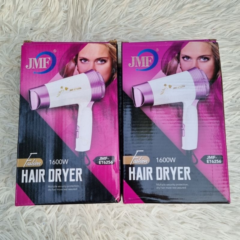 ไดร์เป่าผม เครื่องเป่าผม JMF-ET6256 กำลังไฟ 1600Wวัตต์ มี มอก.1985-2549