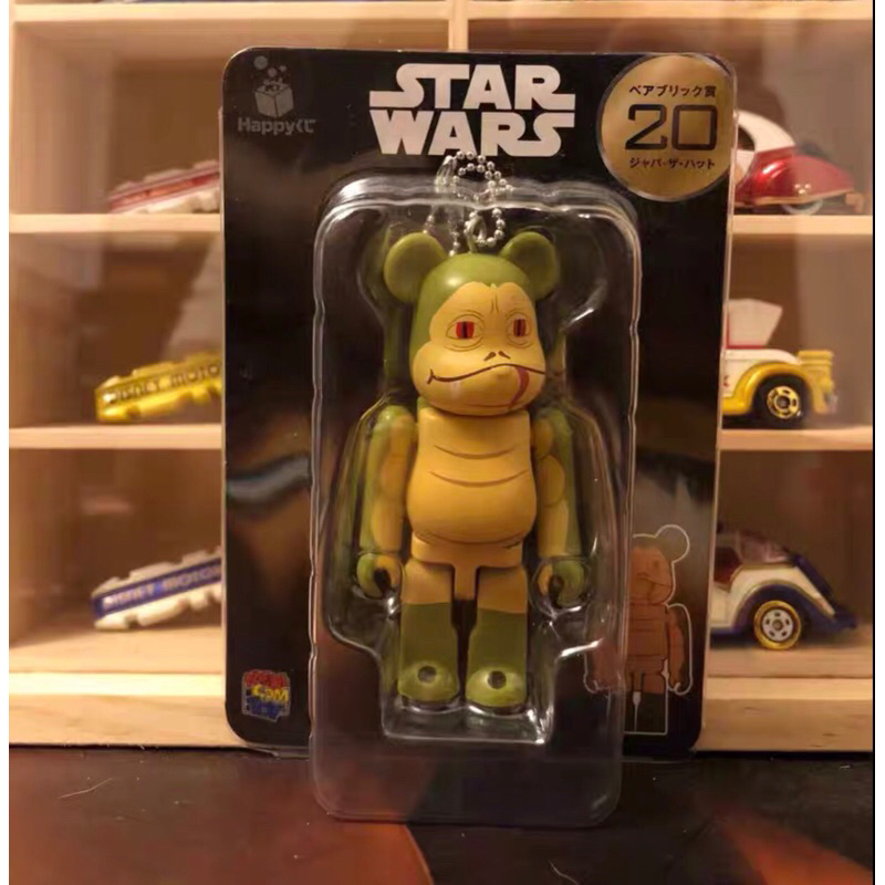 ✅✅พร้อมส่ง✅✅ Jabba the hutt ของแท้ Happy Kuji 100% Bearbrick Starwars พวงกุญแจ be@rbrick เบอร์20