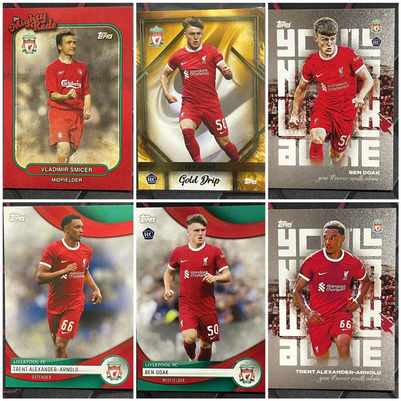 Topps Liverpool Team Set 2023