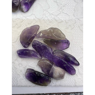 Amethyst อเมทิสต์ ขนาด 5x15 - 10x35 mm จัดชุด น้ำหนัก 15 กรั…