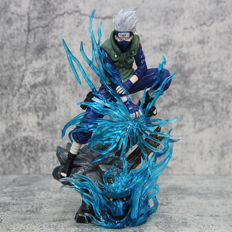 Naruto Hatake Kakashi Diorama PVC Statue Figure 24 cm