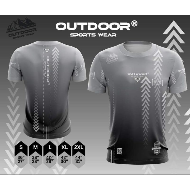 เสื้อกีฬาแขนสั้น Outdoor เนื้้อผ้าโพลีเอสเตอร์ ผ้าหนานุ่ม ใส่สบาย ไม่ร้อน มีหลายสีให้เลือก ราคา ถูกที่สุด ดีลบีเคเค แกลเลอรีภาพที่ 8