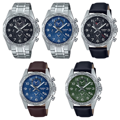 CASIO นาฬิกาข้อมือผู้ชาย รุ่น MTP-W500D,MTP-W500L,MTP-W500D-1A,MTP-W500D-2A,MTP-W500L-1A,MTP-W500L-2A,MTP-W500L-3A