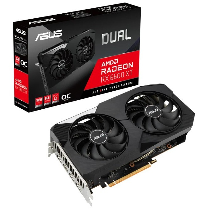 ASUS RX6600 XT DUAL OC 8GB DDR6
