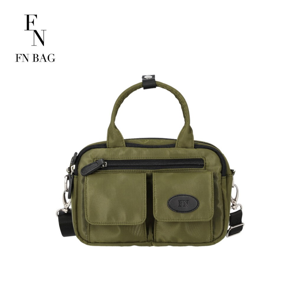 FN Nylon cloudy lite bag  :  กระเป๋าถือ / กระเป๋าสะพายพาดลำตัว / Hand bag / Crossbody bag 1307-21009