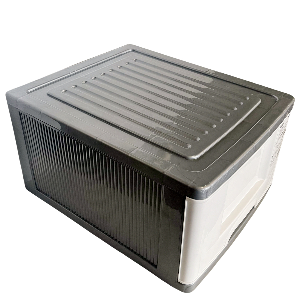 Keyway [มีล้อ] กล่องลิ้นชักพลาสติก ลิ้นชักใส่เสื้อผ้า รุ่น JB-801 / JB-901 (ซ้อนกันได้) - รูปที่ 6