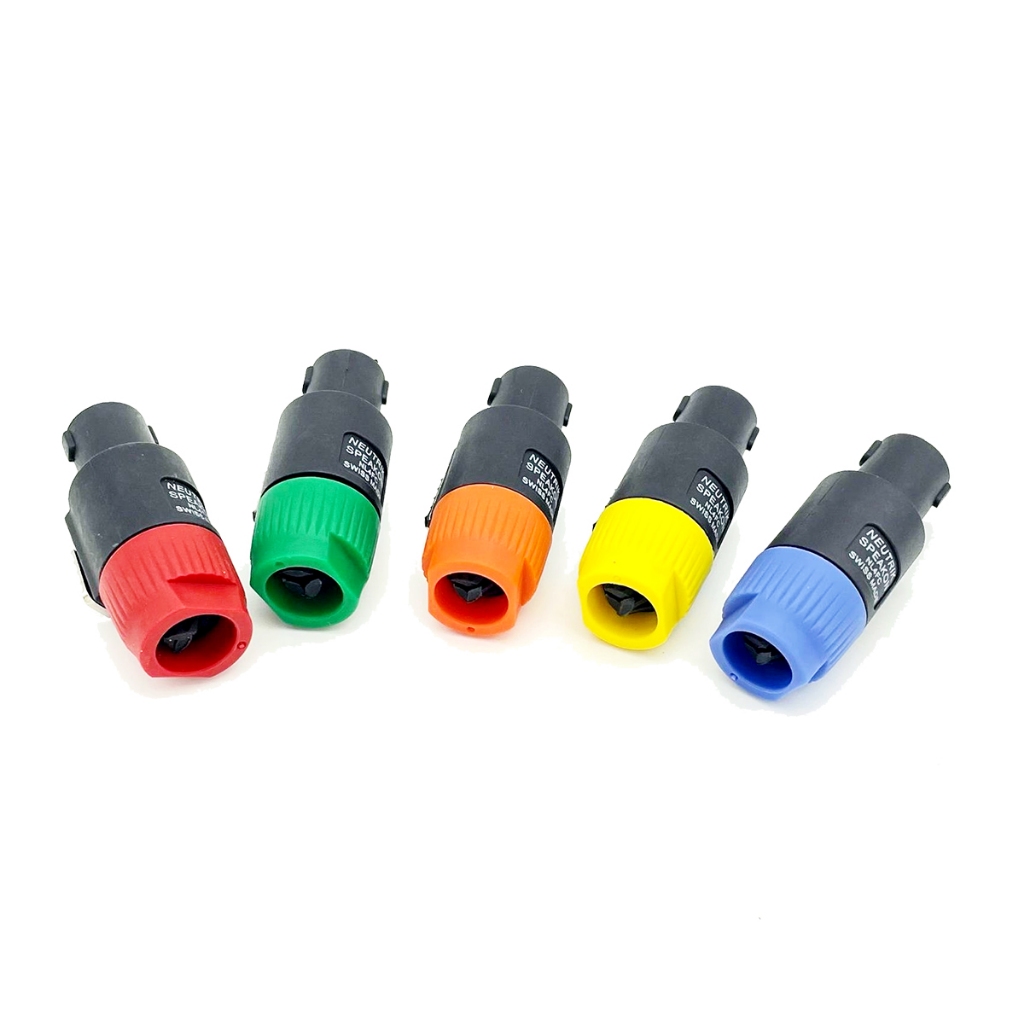 PK-41 ปลั๊กสเปคคอน ปลั๊กต่อสายลำโพง ปลั๊กคอนเน็คเตอร์ Speakon Connector NL4FC