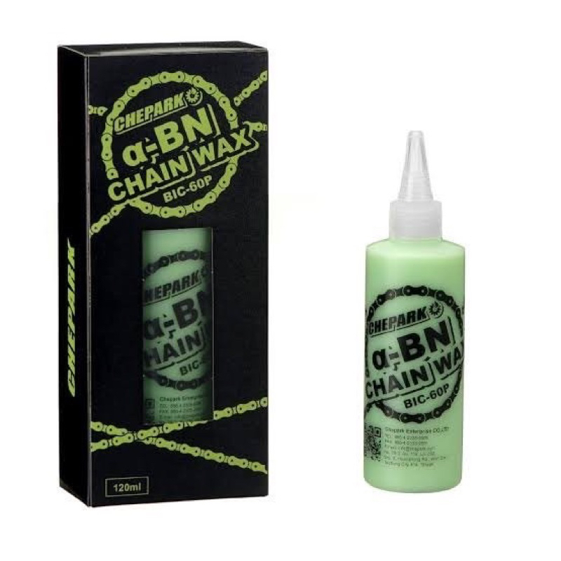 น้ำมันโซ่จักรยาน สูตรพรีเมียม CHEPARK BIC-60P BN WAX 120ML ใช้แล้วไม่เป็นคราบดำ (มีสินค้าพร้อมส่ง)