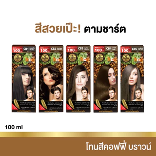 (ตัดฝา) Farger สีย้อมผม ฟาร์เกอร์ โทนสีธรรมชาติ/สีน้ำตาล/สีบลอนด์/สีสว่าง FG 100ml.