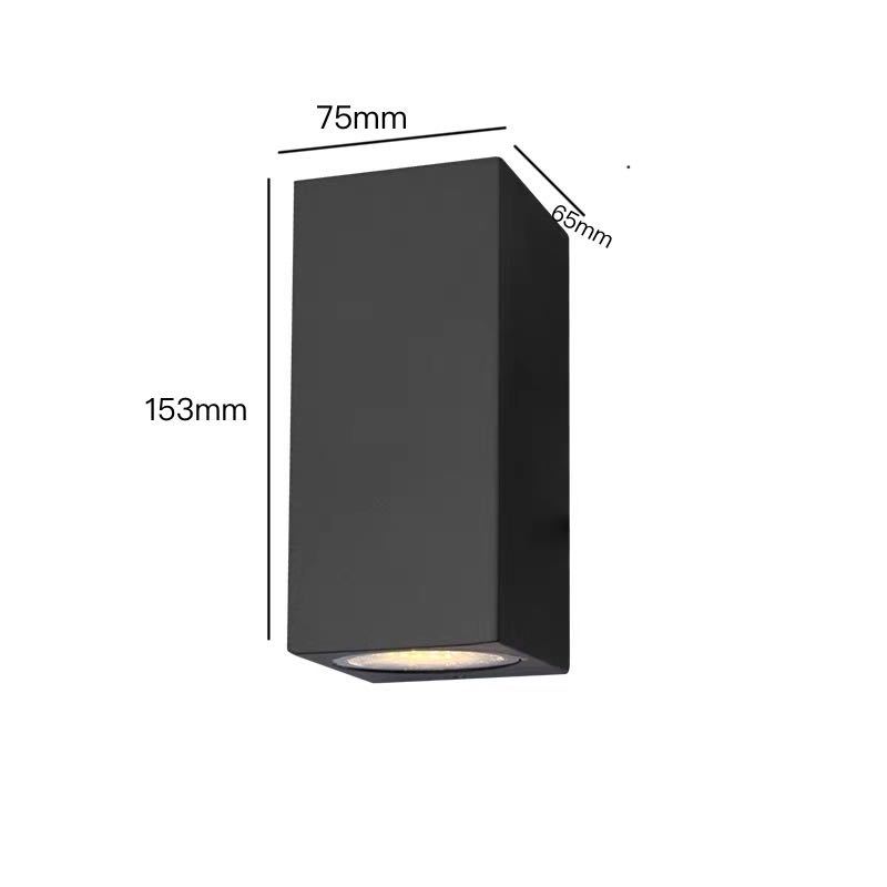-8902 Wall Sconce เชิงเทียนผนังสไตล์ร่วมสมัยให้แสงสว่างขึ้นลง ติดตั้งง่าย กันน้ำ ใช้หลอดไฟ GU10