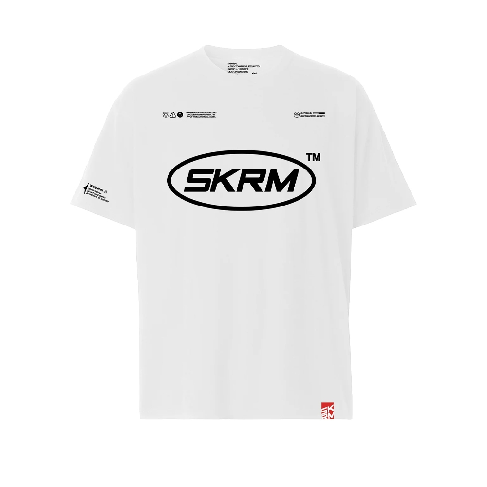 SKINARMA รุ่น GLYPH เสื้อยืดทรงโอเวอร์ไซซ์ — صورة 2