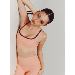Cassette Wide Ribbed Sports Bra (The Movement) - The Flos Club