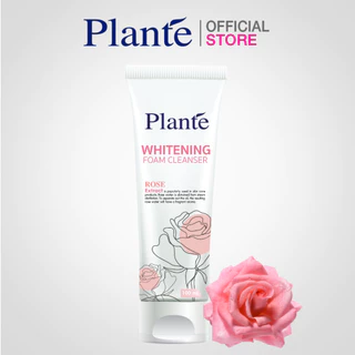 Plante โฟมล้างหน้า ขนาด 100 มล. (2 สูตร) ไวท์เทนนิ่งโฟมโรส & แอคเน่โฟมแอปเปิ้ล