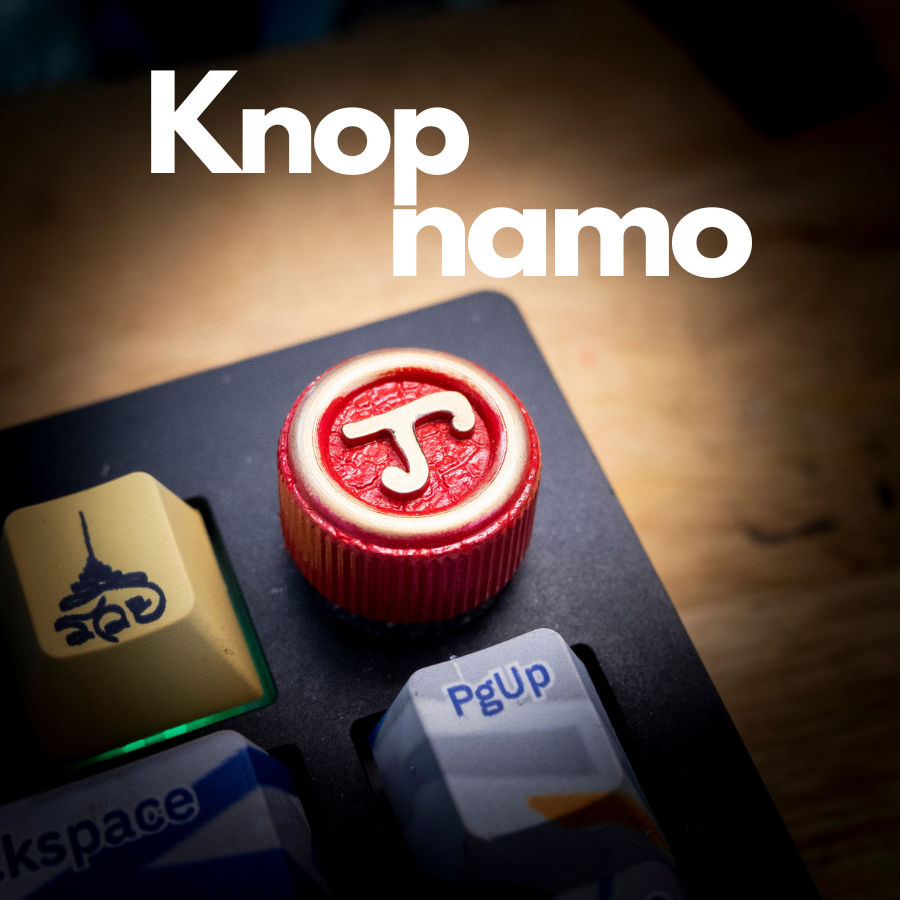 ส่งฟรี  Artisan keycap knop namo