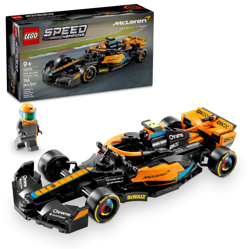 Lego 76919 2023 McLaren Formula 1 Race Car