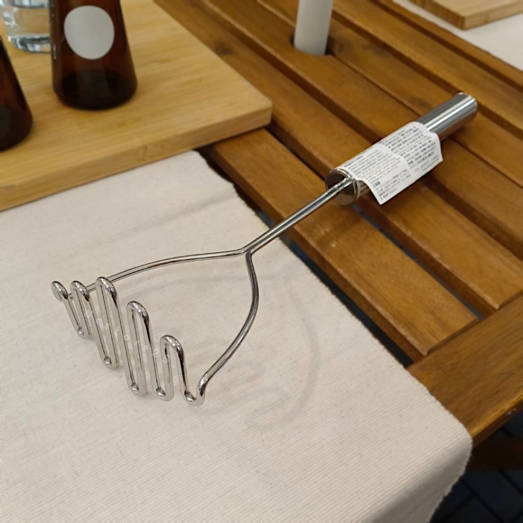 IKEA พร้อมส่ง ที่บดมันฝรั่ง สแตนเลส 39 cm. potato masher รูปที่ 4