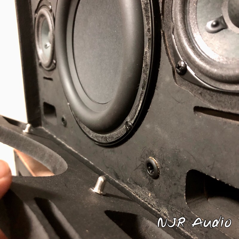 หมุดยึดฝาหน้าตู้ลำโพงDIY (1คู่/ตัวผู้ตัวเมีย)