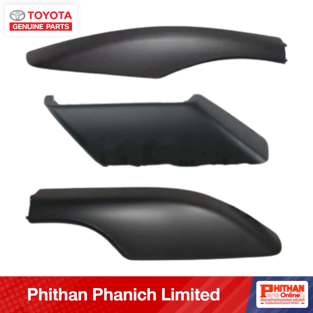 ฝาครอบราวหลังคา หน้า หลัง กลาง โตโยต้า COVER ROOF RACK LEG FRONT REAR CENTER TOYOTA FORTUNER 61-53