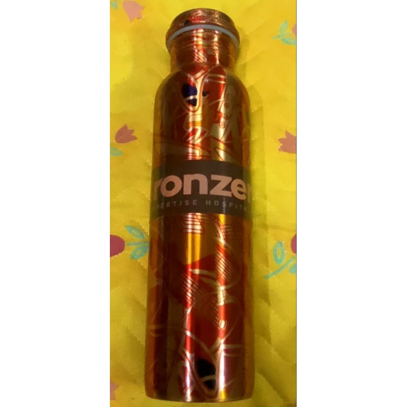 Copper water bottle 900ml รูปที่ 4
