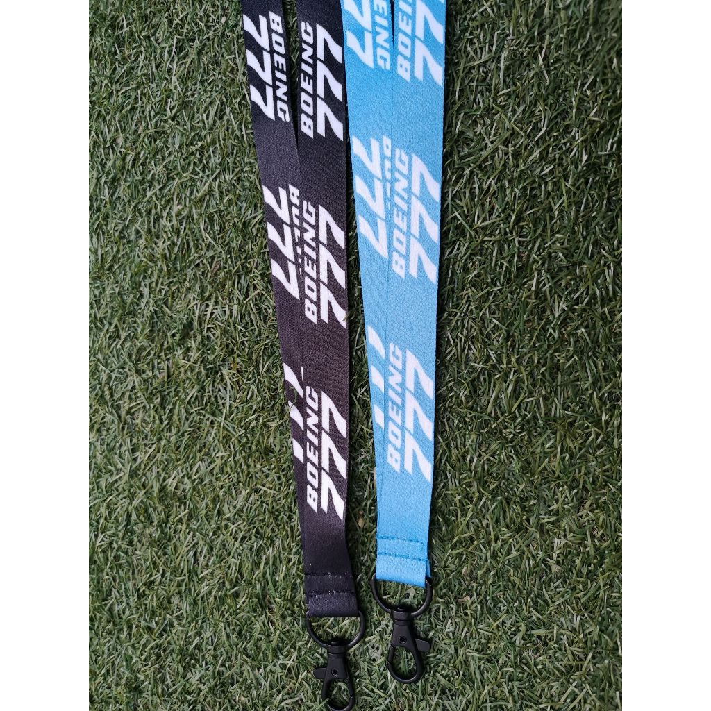 สายคล้องคอ โบอิ้ง แอรบัส Boeing Airbus A-350 B-777 B-787 A-320 Lanyard  Key ID Card Neck strap - รูปที่ 3