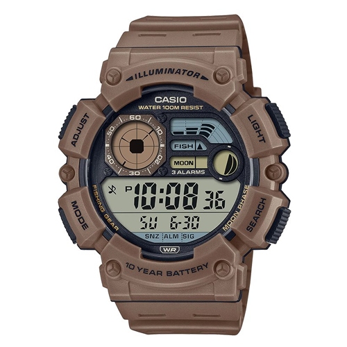 CASIO นาฬิกาข้อมือ สายเรซิ่น รุ่น WS-1500H,WS-1500H-1A,WS-1500H-2A,WS-1500H-5A