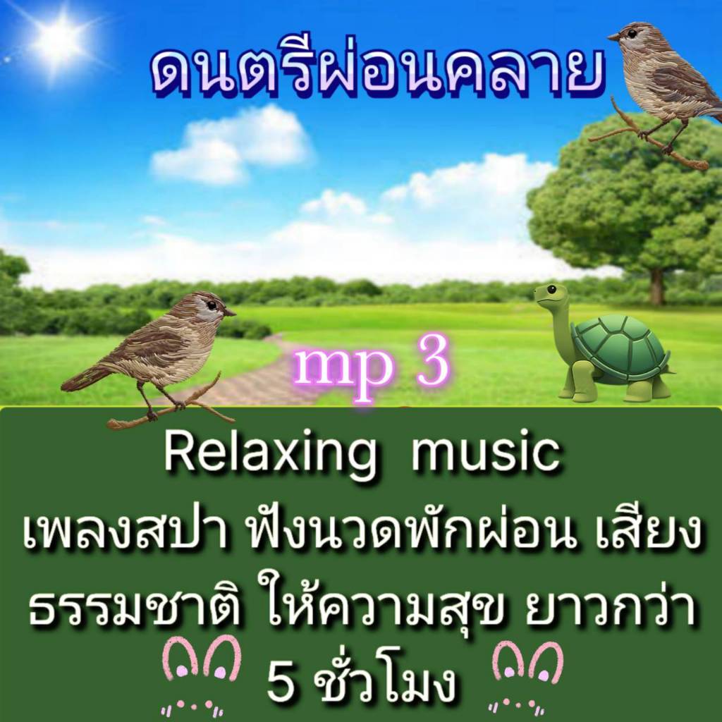[พรเทวะ] แฟลชไดร์ฟ Mp3 ดนตรี ผ่อนคลาย Relaxing music เพลงสปา ฟังนวด พักผ่อน เสียงธรรมชาติ ให้ความสุข ยาวกว่า 5 ชั