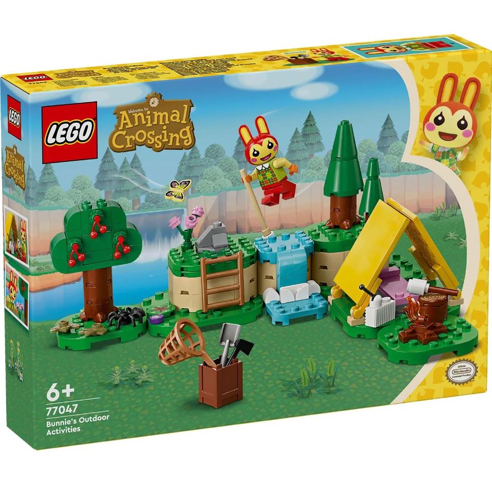 LEGO® Animal Crossing™ Bunnie's Outdoor Activities 77047